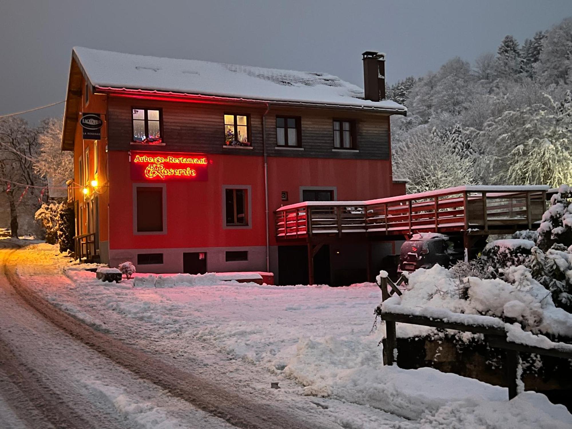 Auberge Restaurant La Roseraie Grandrupt Exteriér fotografie